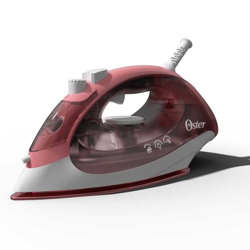 Oster® Plancha de Vapor Serie 5000, Vapor Continuo, y Seleccionador de Tela, Compacta, Rosa Mate, GCSTBS5053